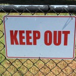 keep-out-sign