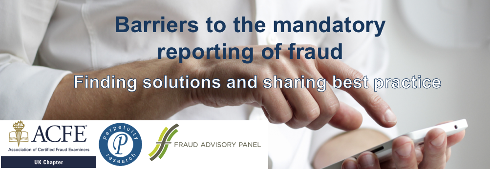 The mandatory reporting of fraud: Finding solutions and sharing best practice