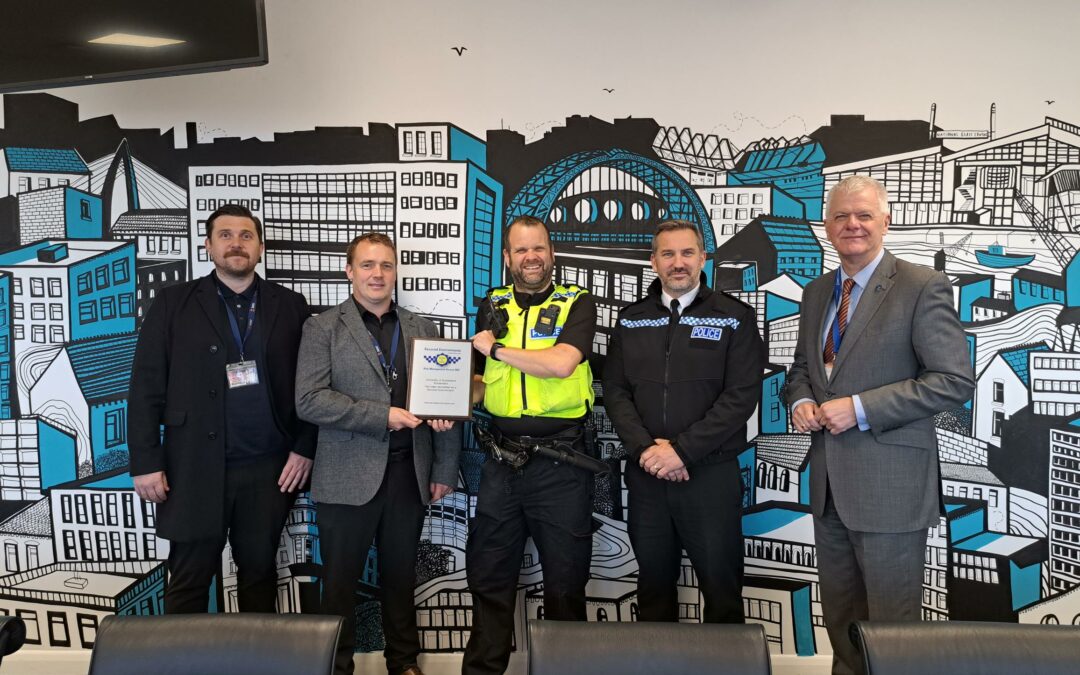 The University of Sunderland secures police award for security